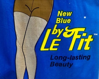 Le Fit Off Black Panty Hose: 100% Nylon, Fits 90-160 lbs