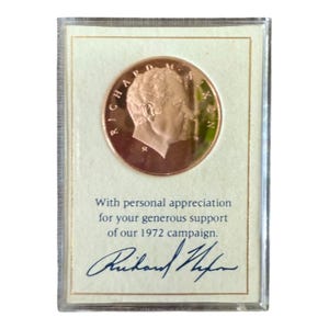 Franklin Mint Presidential Commemorative Medals - Etsy