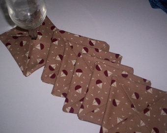 Wine Glass Coasters