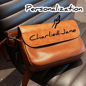 Kleine Umhängetasche für Damen – Kunstleder Sling Purse, Vintage PU Schultertasche, Minimalistische iPhone Max Tasche mit Reißverschluss, verstellbarer Gurt