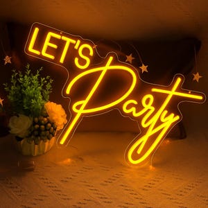 Happy Birthday Neon Sign – Custom Neon Name Sign | LED Neon Light for Birthday Decor, Party Signs & Bedroom Wall Display
