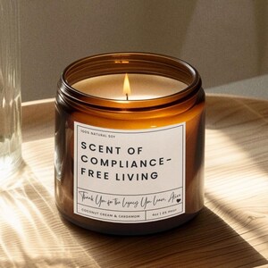 Personalised Retirement Candle Gift | Farewell Gift for Coworker | Retirement Gift for Boss | Retirement Congratulations | Happy Retirement