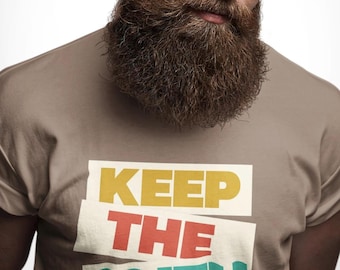 Camiseta teñida "Mantén la fe", camiseta inspiradora, ropa informal para el día a día, regalo para amigos, ropa religiosa