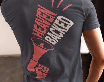 Camiseta con el cielo como fondo / Camiseta con cita espiritual