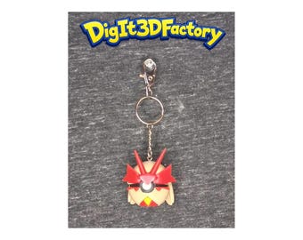 Blaziken – Inspired Pokéball Key Chain