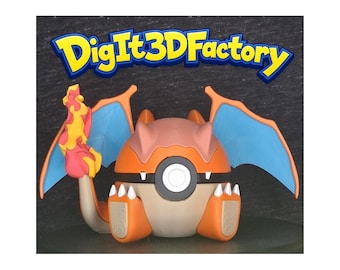 Clone Dracaufeu – Pokéball inspirée