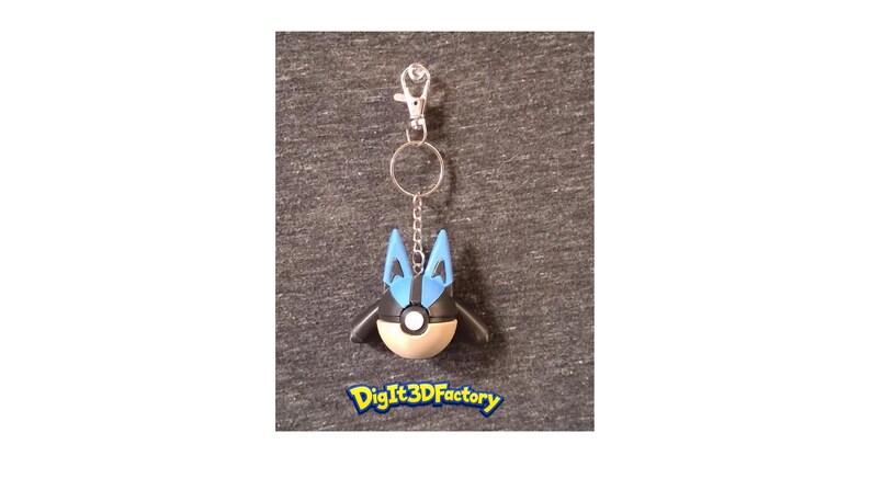 Lucario - Porte-clés inspiré d'un Pokéball image 1
