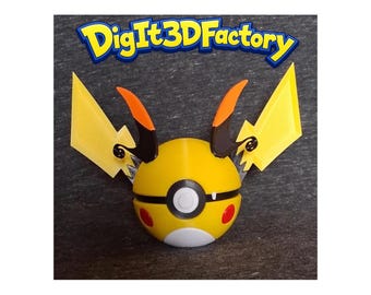 Mega Raichu X - Inspired Pokéball