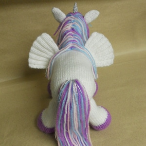 The Pegacorn an enchanting cross between a Unicorn and a Pegasus : Pattern only IMMEDIATE DOWNLOAD image 3