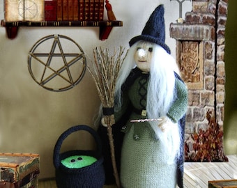 Witchypoo  toy halloween witch :  Pattern only IMMEDIATE DOWNLOAD