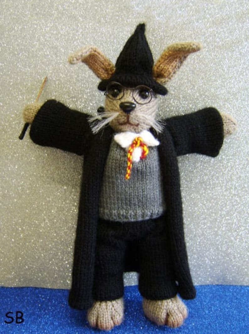 Harry Hopper Wizard Rabbit : Pattern Only IMMEDIATE DOWNLOAD - Etsy