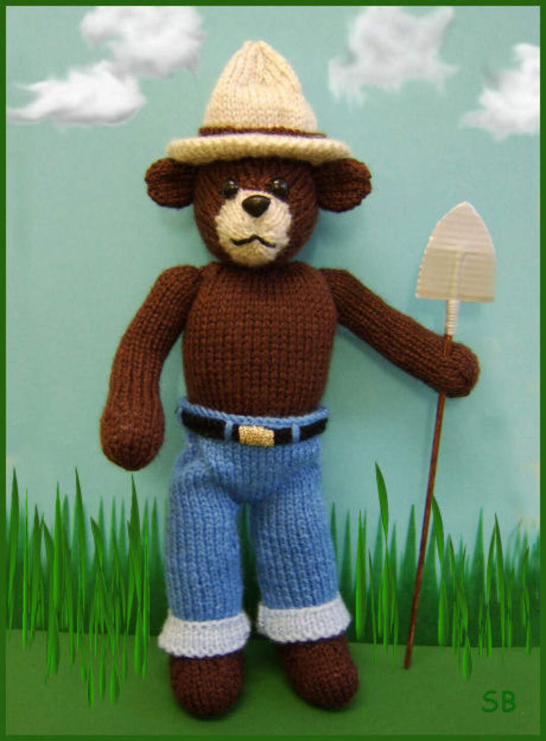 Little Ranger Pattern Granger the Ranger Bear : Pattern Only IMMEDIATE DOWNLOAD - Etsy