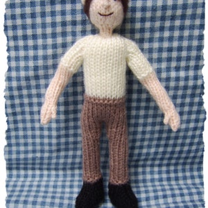 Basic man doll : Pattern only IMMEDIATE DOWNLOAD image 1