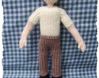 Basic man doll   :   Pattern only IMMEDIATE DOWNLOAD