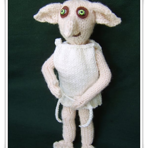 Dobby the house elf     Pattern only IMMEDIATE DOWNLOAD