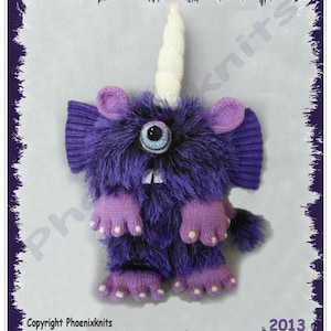 Purple People Eater   Pattern only IMMEDIATE DOWNLOAD