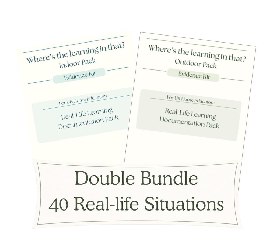 UK Home Education Evidence Pack | Real-life Learning Documentation ...