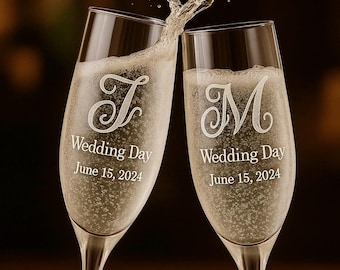 Customizable Champagne Flute