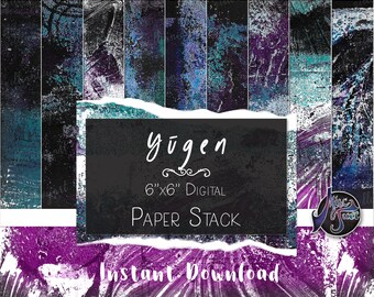 Yūgen Tiles - Digitales Papier