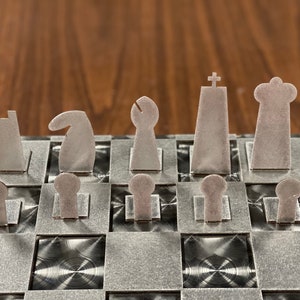 Industrial Elegance Chess Set