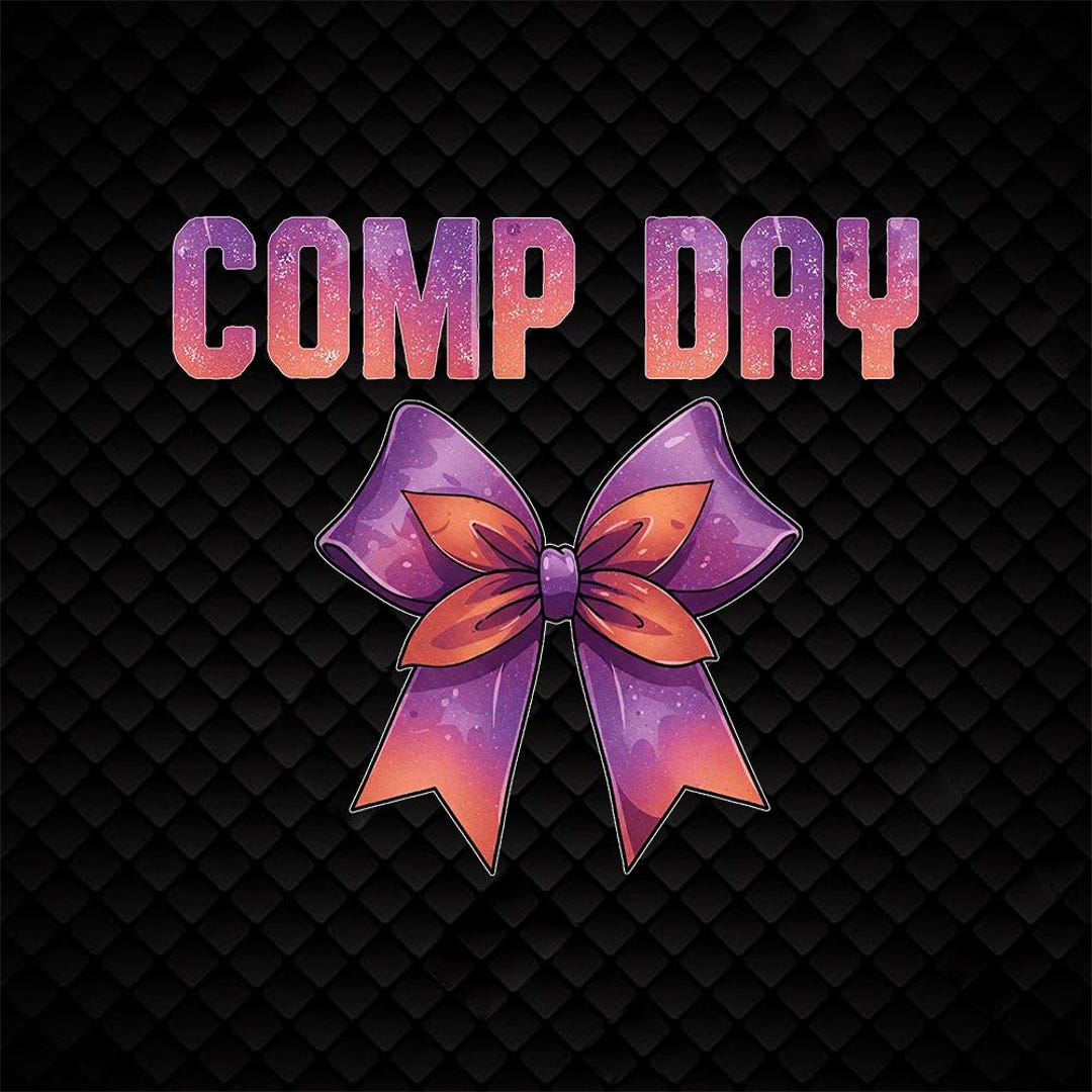Cheerleading Comp Day T-shirt - Etsy