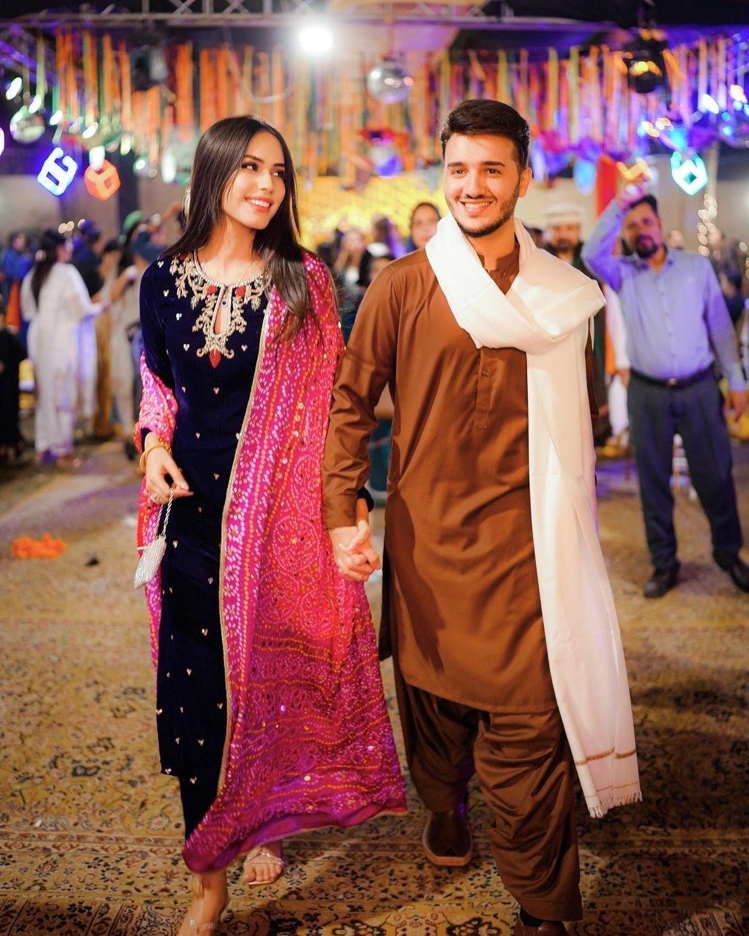 Men's Eid Shalwar Kameez Set Traditional Outfit with Winter Shawl