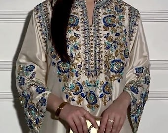 Besticktes Sheesha Seidenkleid mit Organza Dupatta | Pakistanische Indianer Kleidung