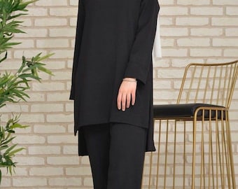 Soft Cotton Co-ord Set Kurta Pant Palazzo Pants & Loose Kurti Long and Short Top