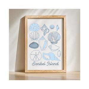 Sanibel Island Shell Digital Download PNG