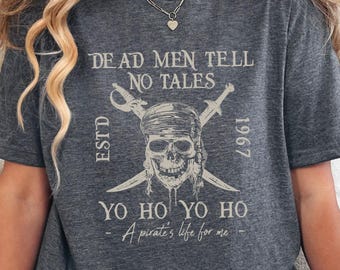 Pirates Of The Caribbean Shirt, Dead Men Tell No Tales Shirt, Vintage Pirates Shirt, Retro 90s Pirates Shirt 602853