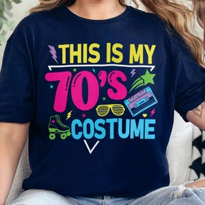 Vintage This Is My 70&#39;S Shirt, 70S Party Shirt, 70S Trip Shirt, 70S Group Shirt, Retro 70S Shirt, 601590