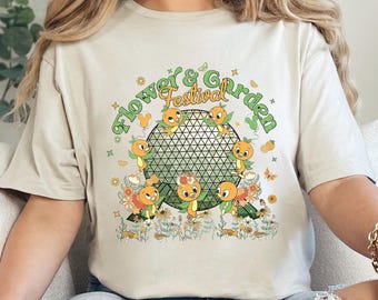 Disney Orange Bird Shirt, Disney Flower & Garden Festival Shirt, Flower Festival Shirt, Epcot Shirt, 600985