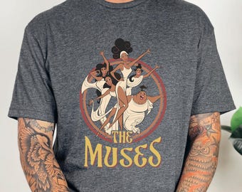 Vintage Disney The Muses 97 World Tour Shirts, Retro Disney Hercules Shirt, Diva Muses Song Concert Shirt, Disneyland Girl Trip Shirt 604357