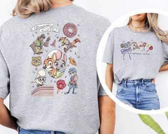 Zootopia Shirt, Judy Hopps Nick Wilde Shirt, Zootopia Friends Shirt, Disney Zootopia Shirt, Disney Vacation Shirt 604655