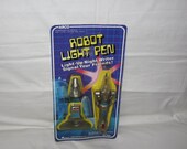 vintage 1984 arco robot light pen