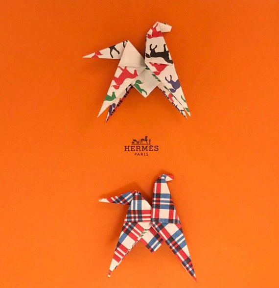 Hermès Origami Paper Horse Sculpture