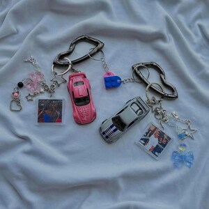 Fast and Furious keychains. Honda S2000. Nissan skyline