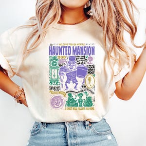 Vintage Haunted Mansion Shirt, Stretching Room Shirt, Haunted Mansion 1969 Shirt, Disneyland Halloween