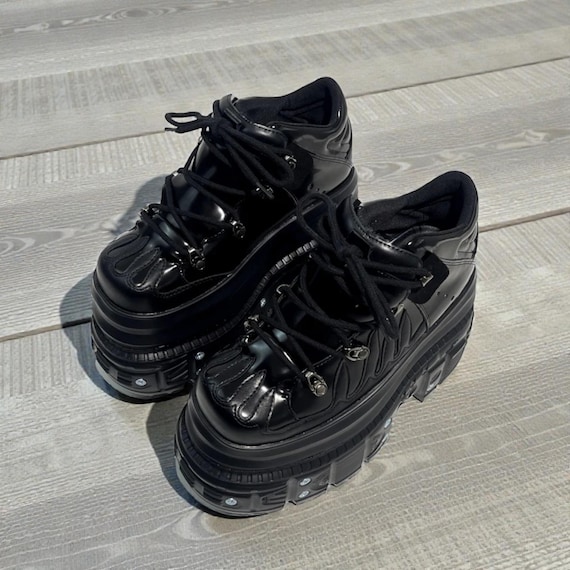 Y2K Punk Platform Sneakers •super High Heel Women's Shoes
