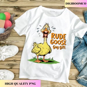 Cute Duck PNG | Funny Duck Clipart | Cartoon Duck Digital Download | Sublimation Design for T-Shirts, Mugs, Stickers | Instant Download