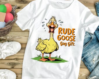 Funny Cartoon Duck PNG Clipart: Sublimation Design (Digital Download)
