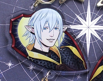 FFXIV Haurchefant Charm Keychain