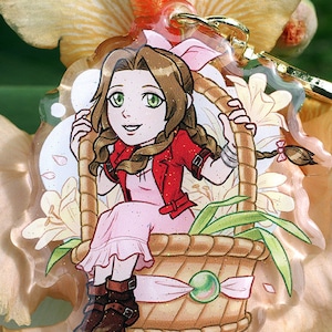 FFVII Aerith Gainsborough Keychain