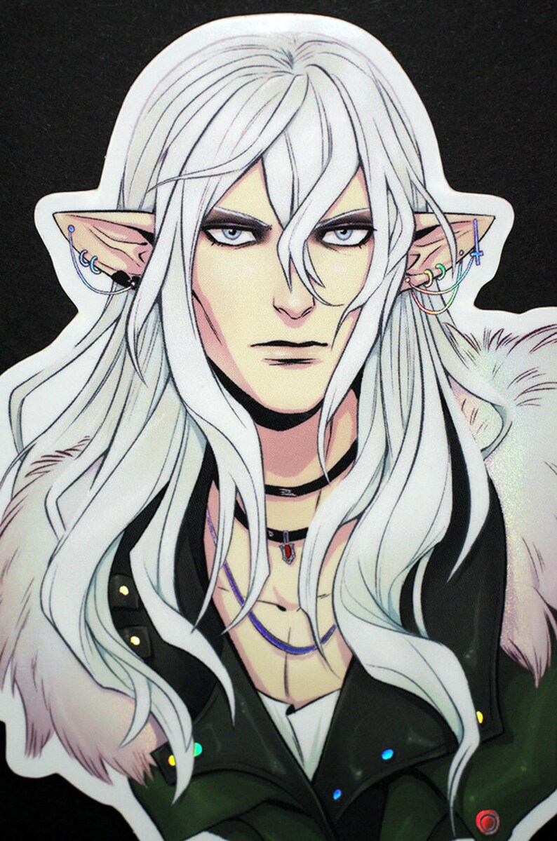 Final Fantasy XIV Estinien Wyrmblood Vinyl Sticker Etsy UK