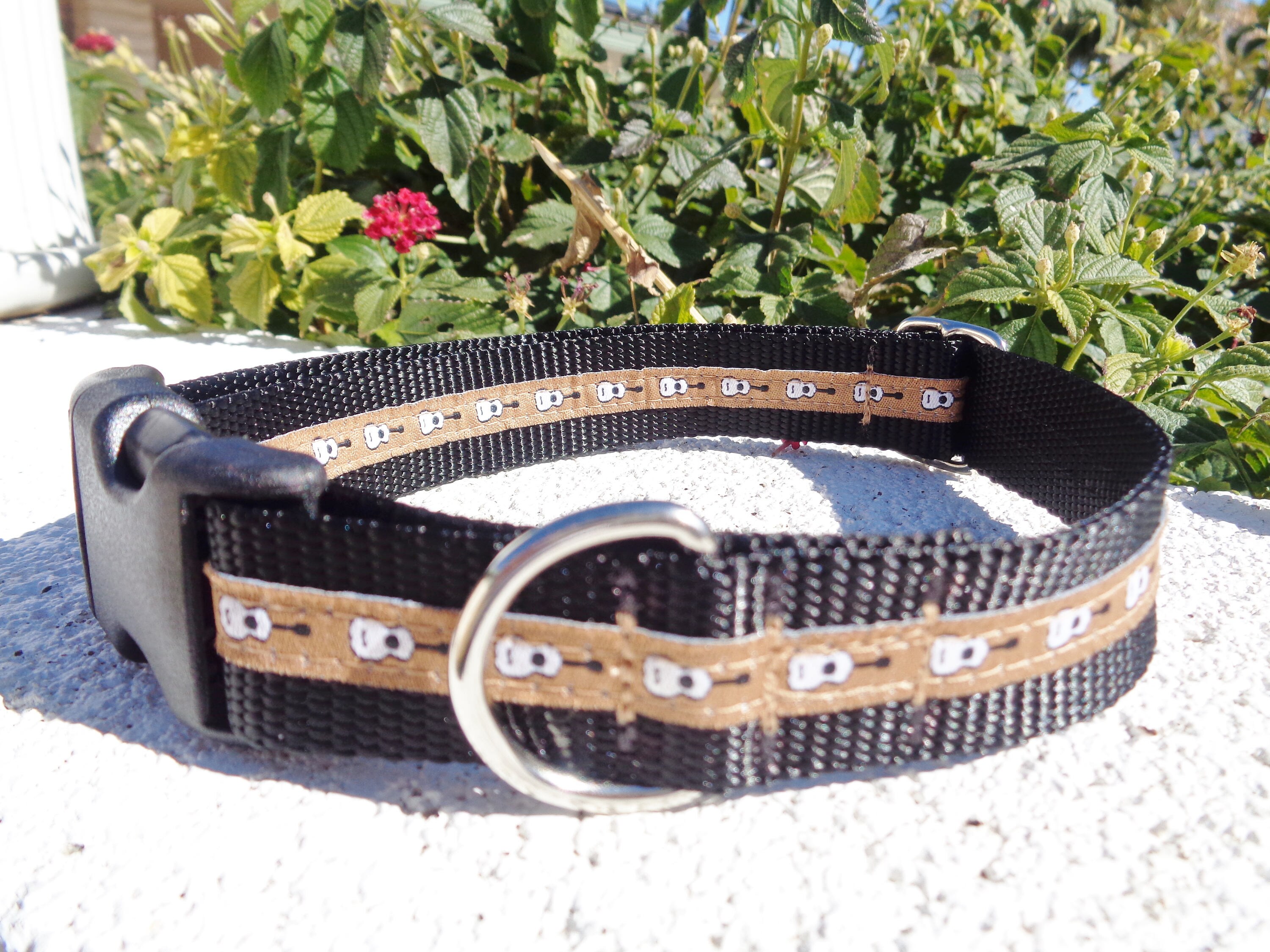 Sale Dog Collar Guitars 3/4 or 1 width Quick Etsy