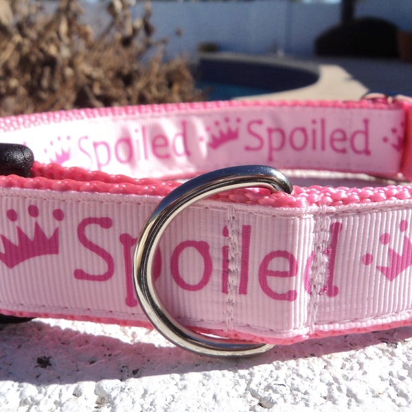 Princess Dog Collar Etsy