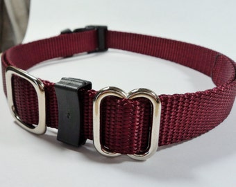 CUSTOM E  Collar Strap "open ended" 3/4" wide Naked Quick Release buckle strap for E- Collar training device