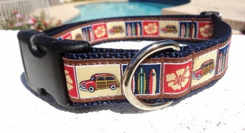 surfboard dog collar