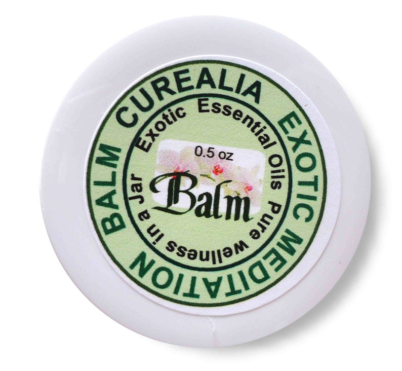 Exotic Meditation Balm Pure Natural 0.5 oz Curealia image 1