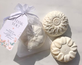 Flower Soap Favors | Baby Shower Favors | Bridal Shower Favors Soap | Wedding Party Favors | Wedding Favors | Baby Shower Soap Favors